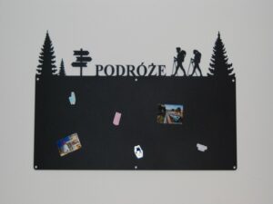 Tablica na magnesy PODRÓŻE